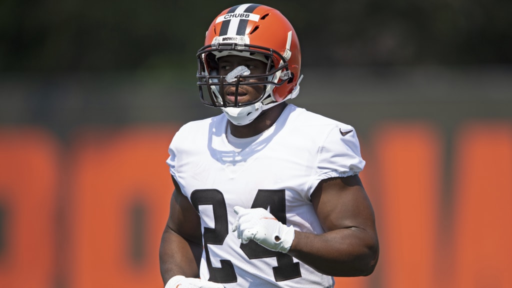 Cleveland Browns - We're giving away a Nick Chubb signed jersey‼️ Enter ⬇️  and this beauty could be yours 