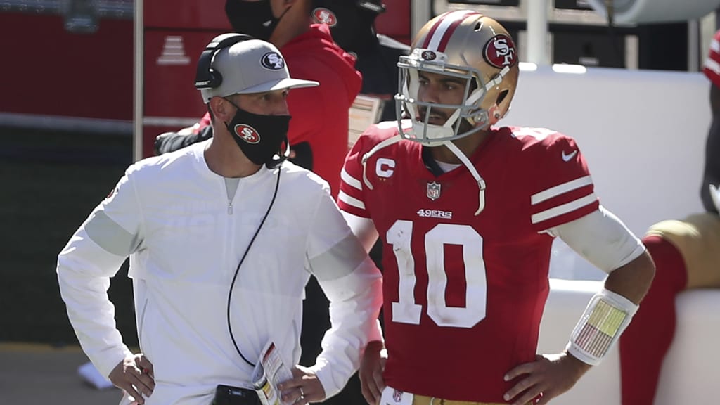 Jimmy Garoppolo update: 49ers HC Kyle Shanahan not optimistic