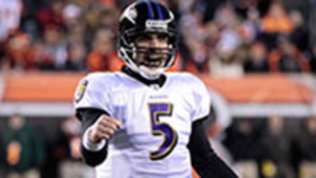 NFL Auction  Crucial Catch - Ravens Joe Flacco Game Issued jersey