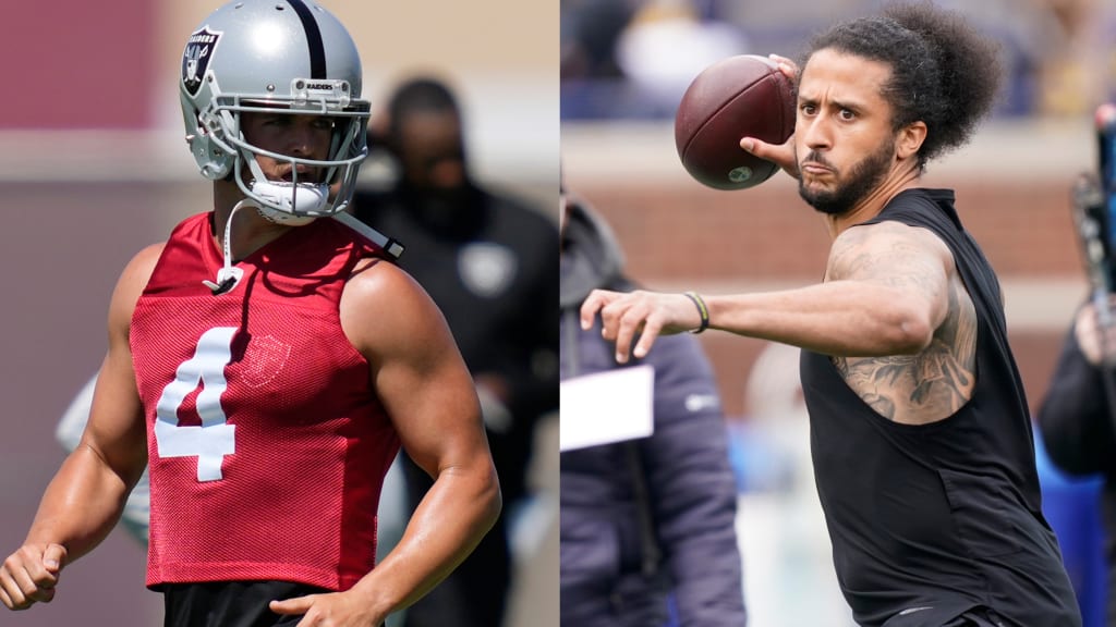 Derek Carr supports Raiders signing Colin Kaepernick: 'I think he'd get  along great with our guys'
