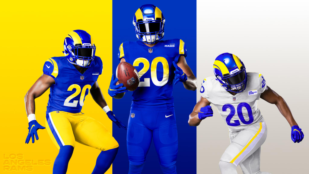 Rams introduce new uniforms ahead of start of SoFi Stadium era