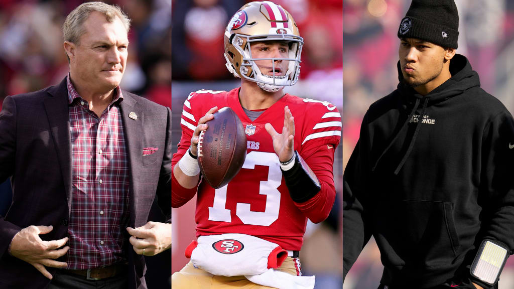 John Lynch: Brock Purdy is the 'leader in the clubhouse' for the 49ers'  2023 starting QB job - Sactown Sports