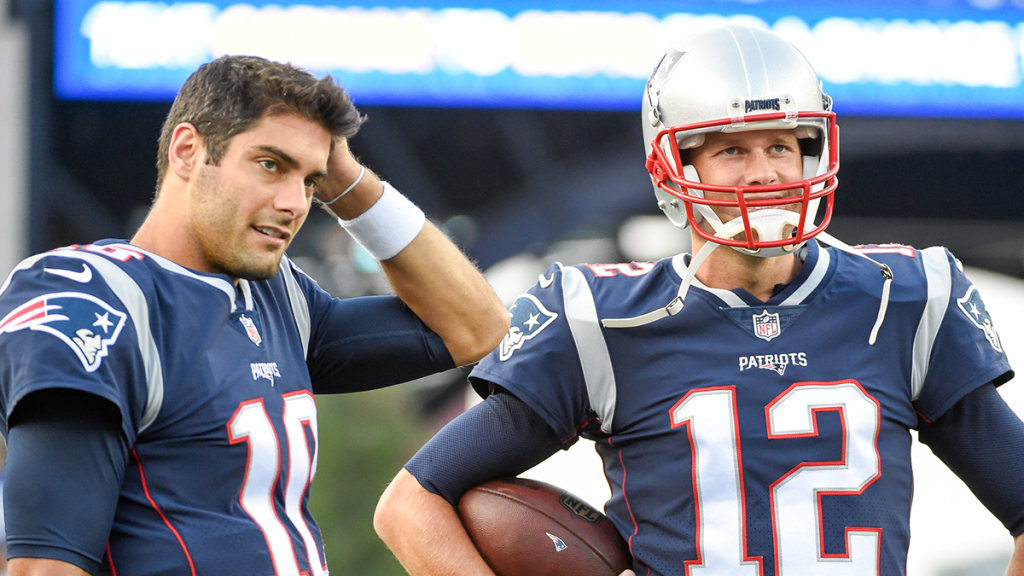 Tom Brady unretiring 'more viable' thanks to Jimmy Garoppolo