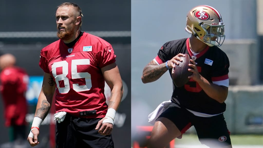 49ers' Jimmy Garoppolo-Trey Lance call 'a toss-up': George Kittle