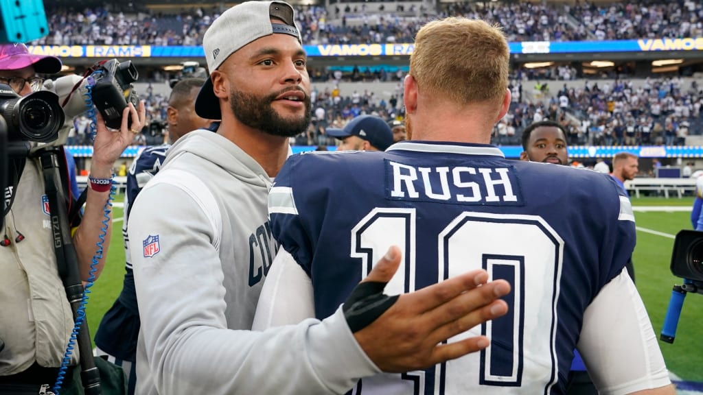 Cowboys exude confidence that backup Cooper Rush can lead their offense in  Dak Prescott's absence 