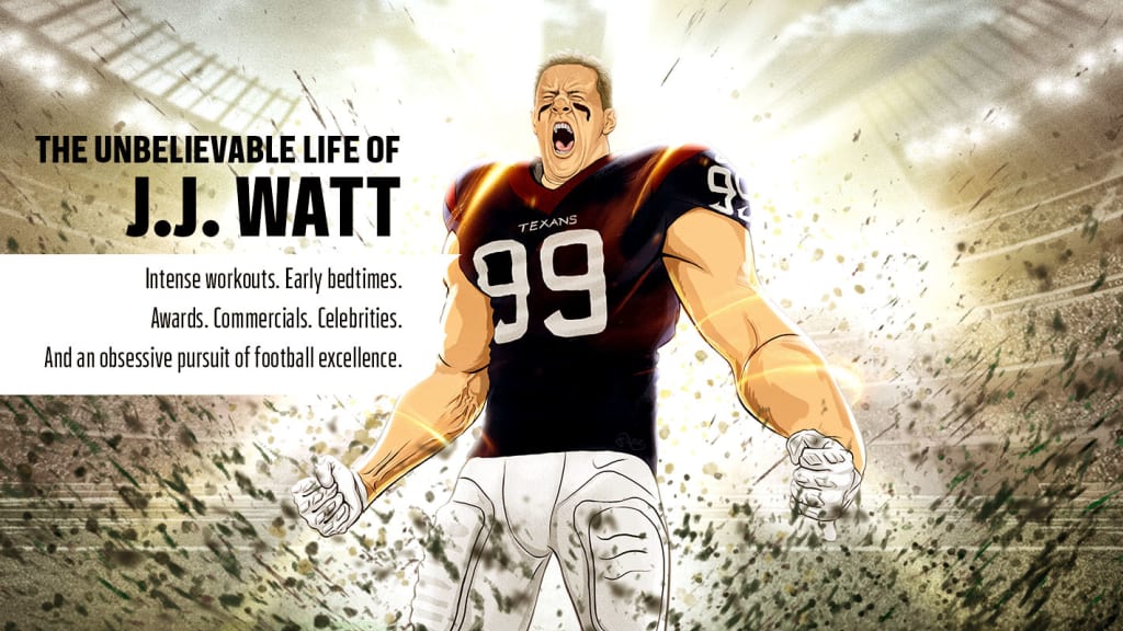 J.J. Watt Entrance - Houston Texans - NFL  Texans, Houston texans, Houston  texans room