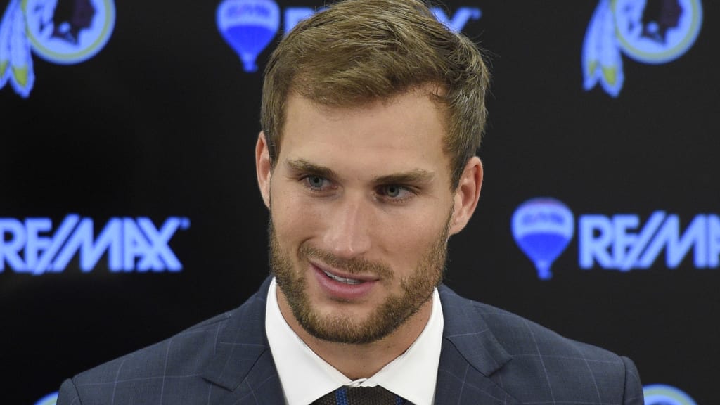 Kirk Cousins mustache, explained: Why Vikings QB shaved epic facial hair