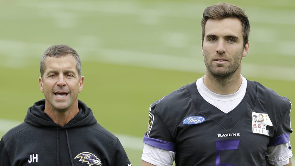 Harbaugh Brothers Team Up On Ravens Sideline