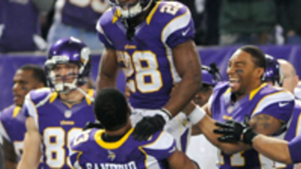 Minnesota Vikings' Adrian Peterson missed a single, but big, block