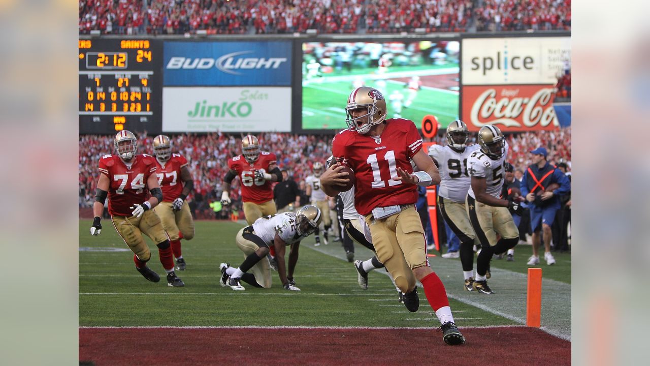 August 27, 2011 - San Francisco, California, U.S - San Francisco 49ers  quarterback Alex Smith (11) on Sunday, August 27, 2011 at Candlestick Park,  San Francisco, California. The Texans defeated the 49ers