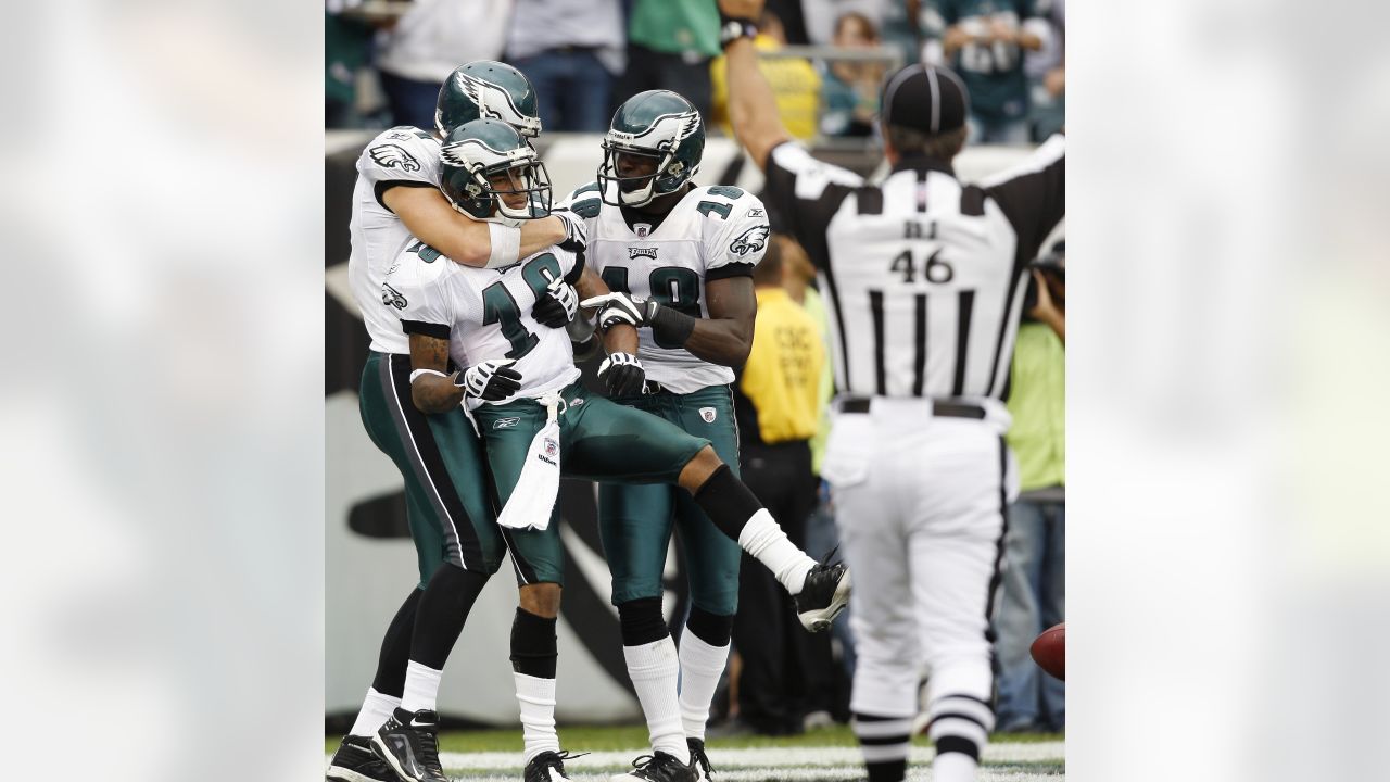 Brent Celek End Zone Celebration Philadelphia Eagles