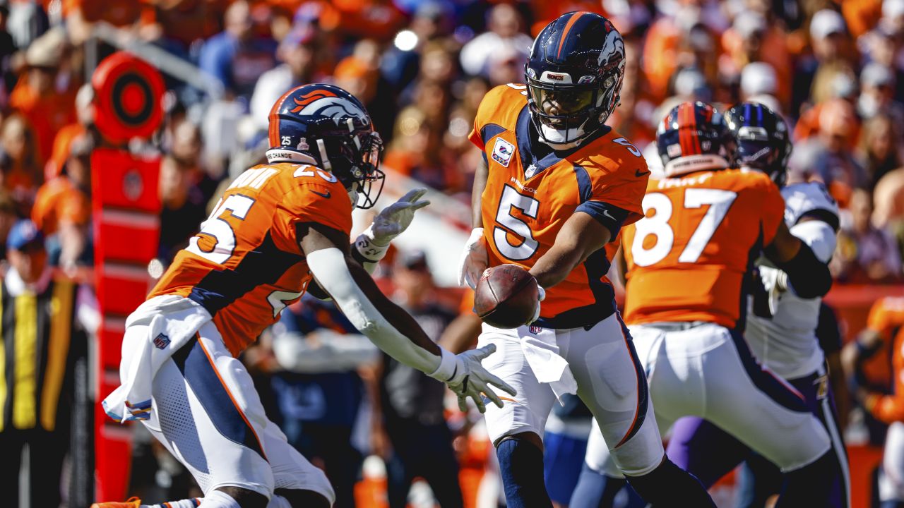 Chicago Bears cornerback Lamar Jackson (23) runs off the field after an NFL  football game against the New York Giants on Sunday, Oct. 2, 2022, in East  Rutherford, N.J. (AP Photo/Adam Hunger