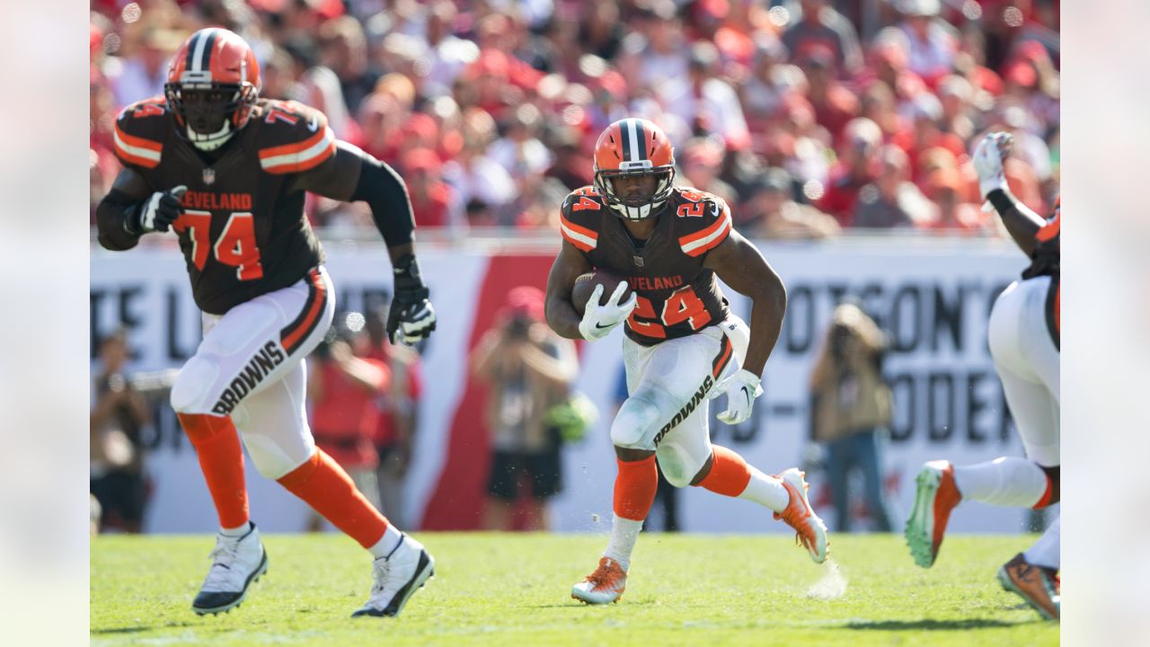 The Cleveland Browns select Nick Chubb 35th overall in the 2018