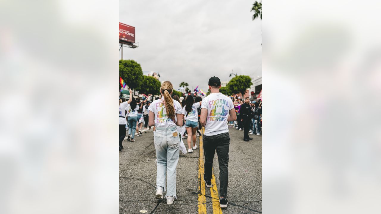 2023 NFL L.A. Pride parade