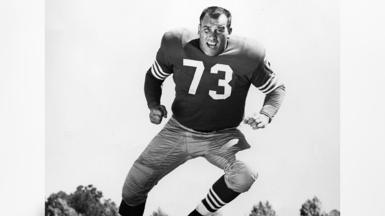 The top 49er of the team's early years, Nomellini and the Steelers' Ernie Stautner were the league's impact players on the interior of the defensive line in the 1950s. Nomellini made the Pro Bowl 10 times and was inducted into the Hall of Fame in 1969.