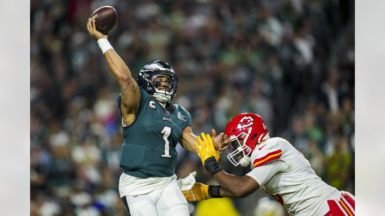 GLENDALE, AZ - FEBRUARY 12: Philadelphia Eagles wide receiver A.J.