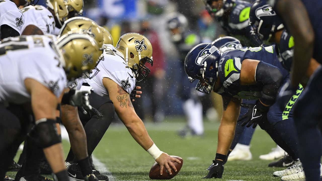 New Orleans Saints vs. Seattle Seahawks on October 25, 2021