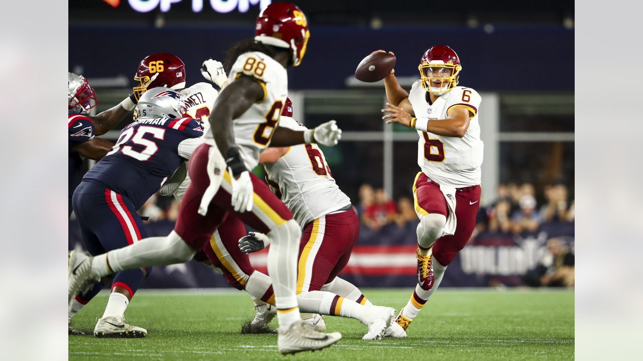 Los Angeles Rams quarterback Brett Rypien throws against the Los Angeles  Chargers during the first half of a preseason NFL football game Saturday,  Aug. 12, 2023, in Inglewood, Calif. (AP Photo/Ryan Sun