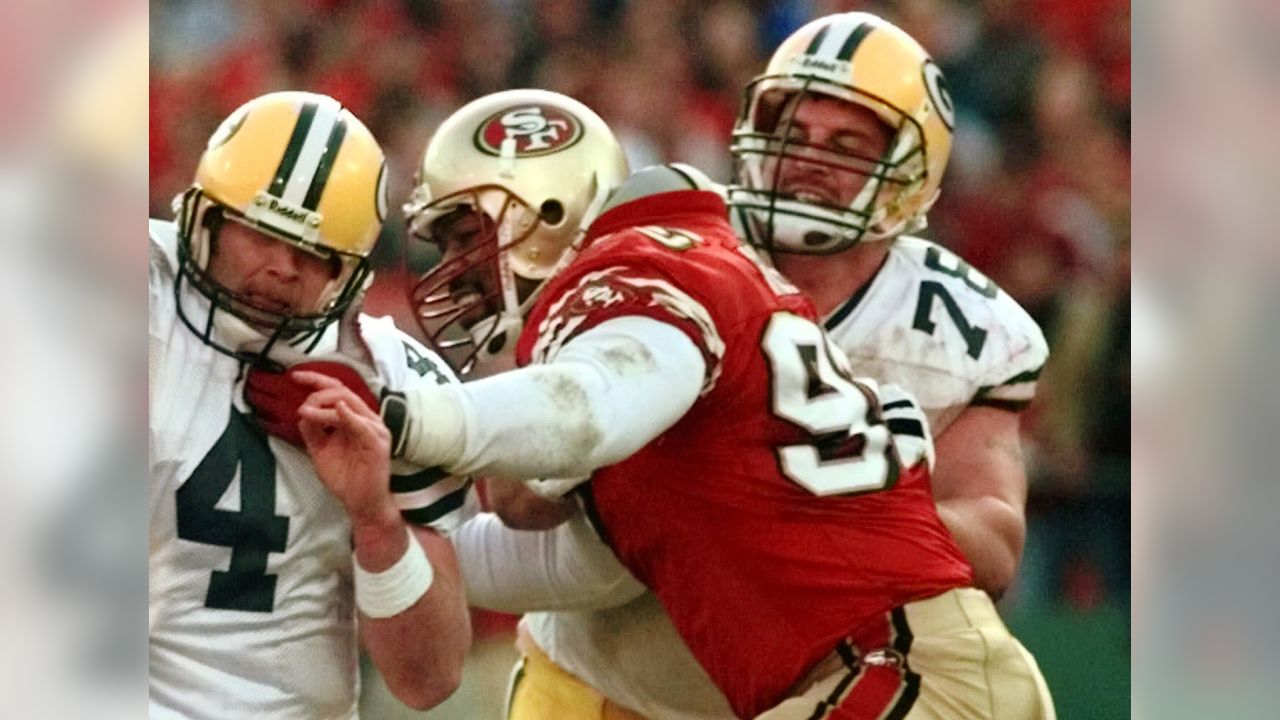 Haley did two tours of duty in San Francisco, and his first was the one in which he was stellar. As George Seifert's "elephant" linebacker, Haley was the precursor to the hybrid DE/OLBs of today, racking up 63.5 sacks from 1986 to 1991.