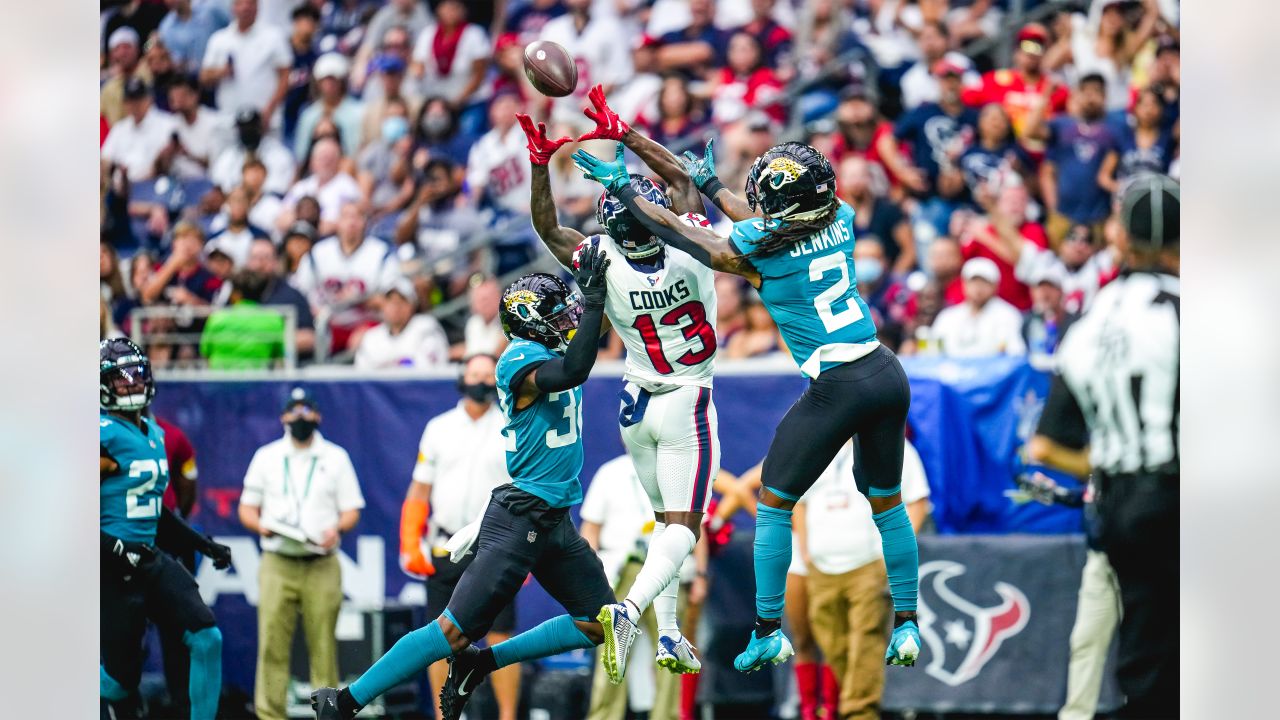 Houston, Texas, USA. September 12, 2021: Houston Texans running