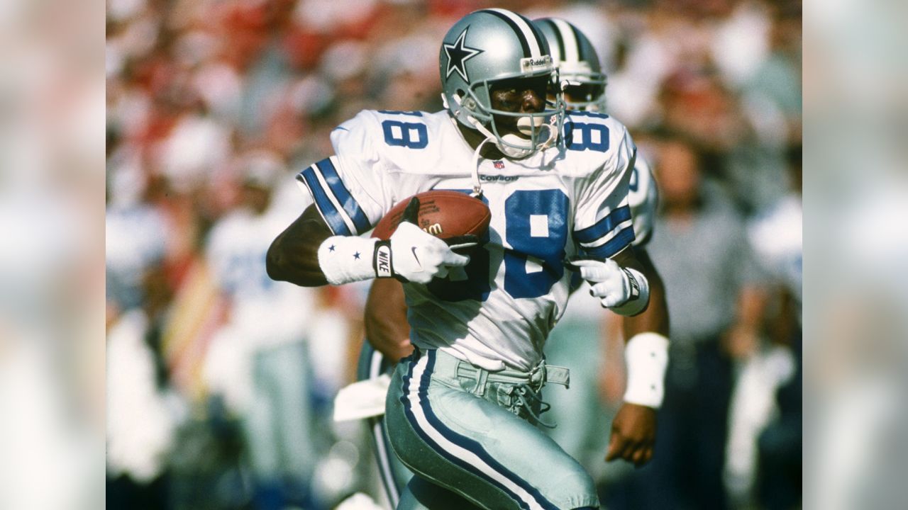No surprise here. In 12 seasons, Irvin caught 750 passes -- the most ever by a Cowboys wide receiver -- and led the league in receiving yards per game twice. He also proved himself to be one of the best postseason performers in NFL history, topping 100 yards in six of his 16 playoff games.