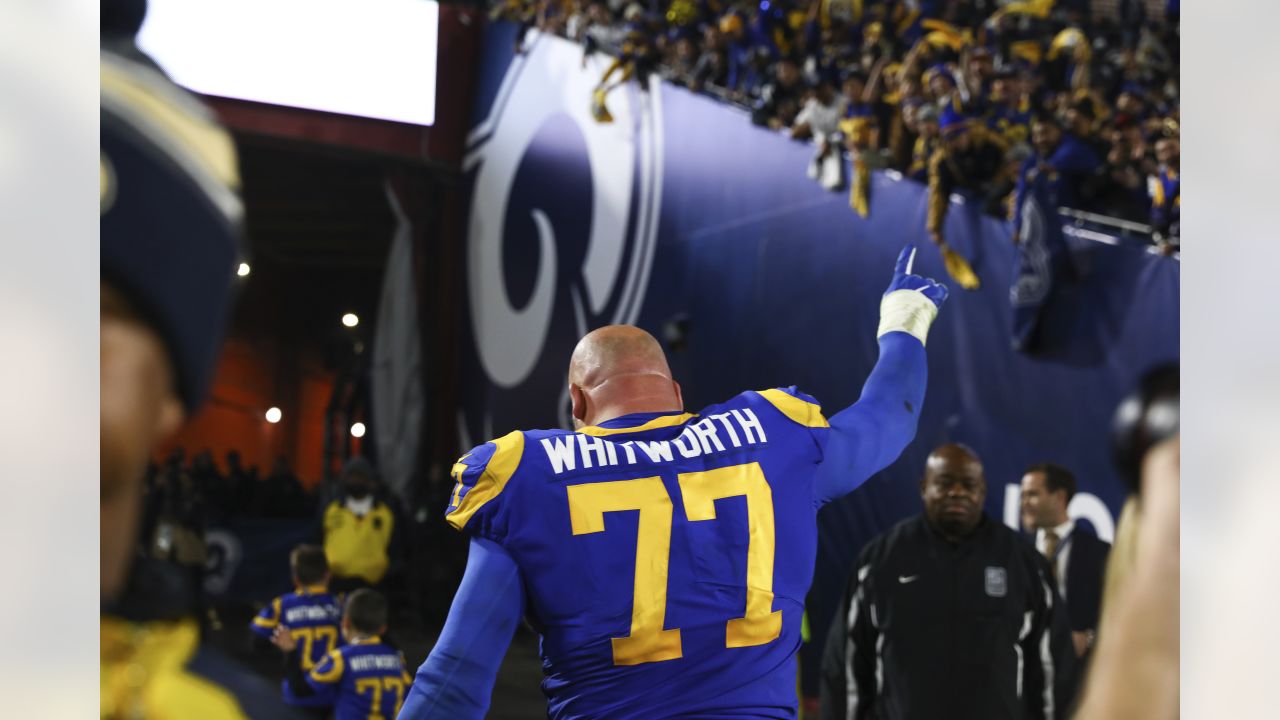 January 12, 2019 Los Angeles Rams fans in action during the NFC