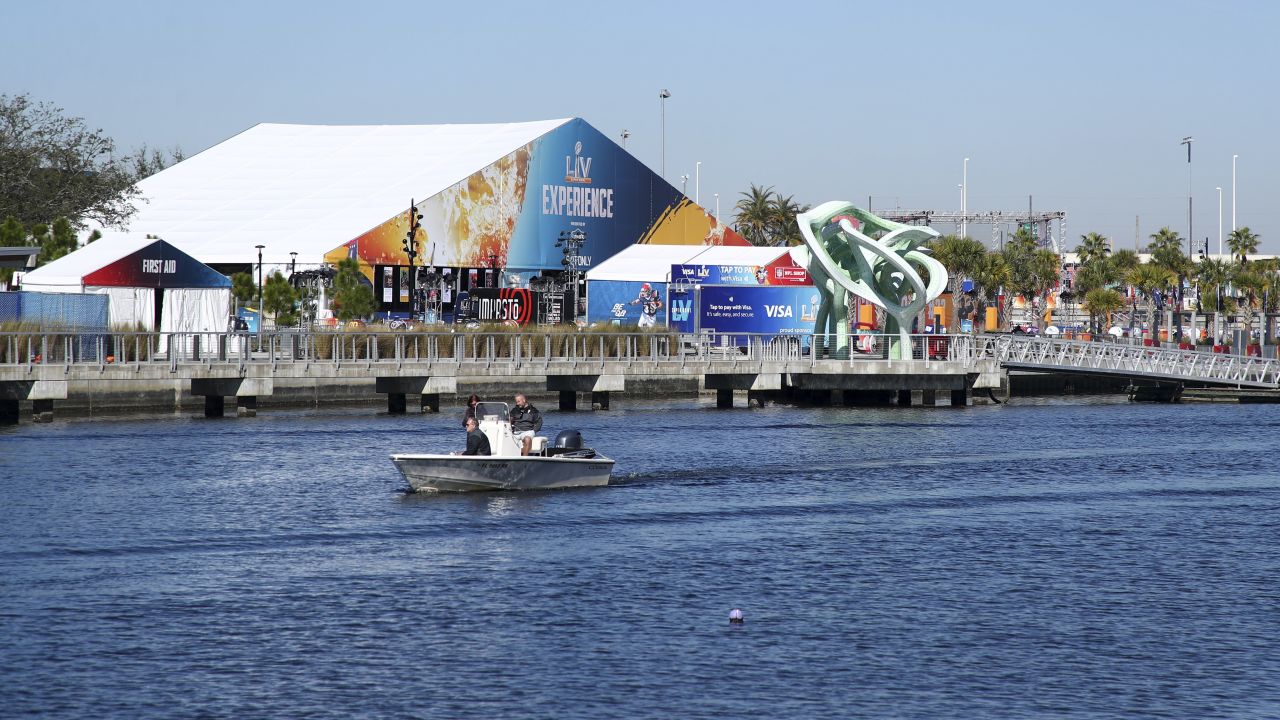 A first look inside the Super Bowl Experience in Tampa