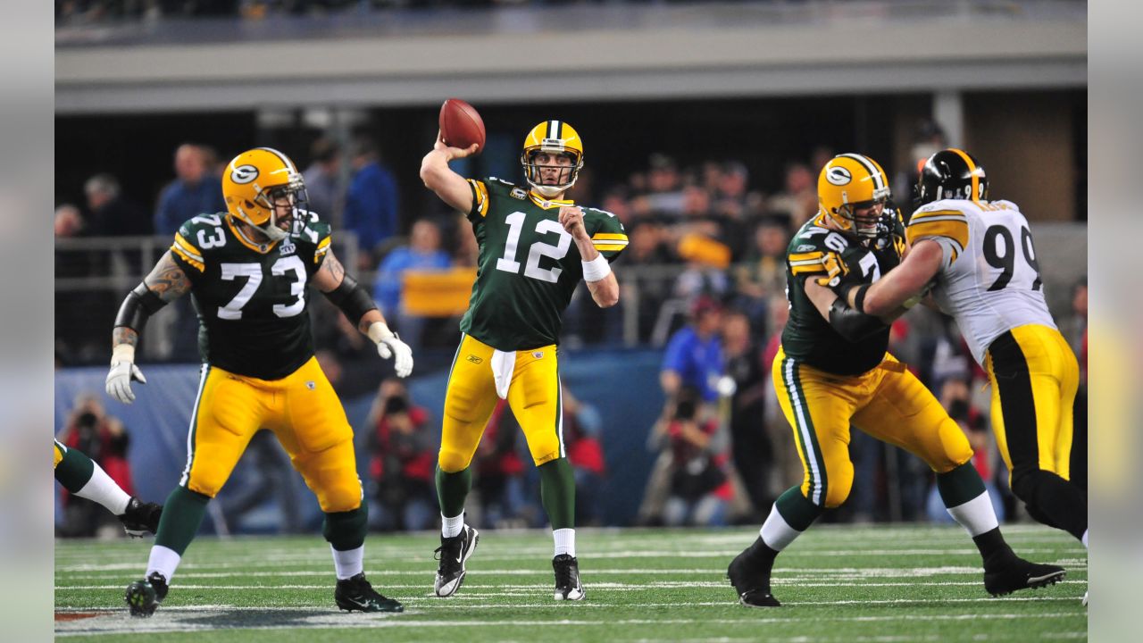 SUPER BOWL XLV SB 45 GREEN BAY Aaron Rodgers CAPTAINS SUPER BOWL