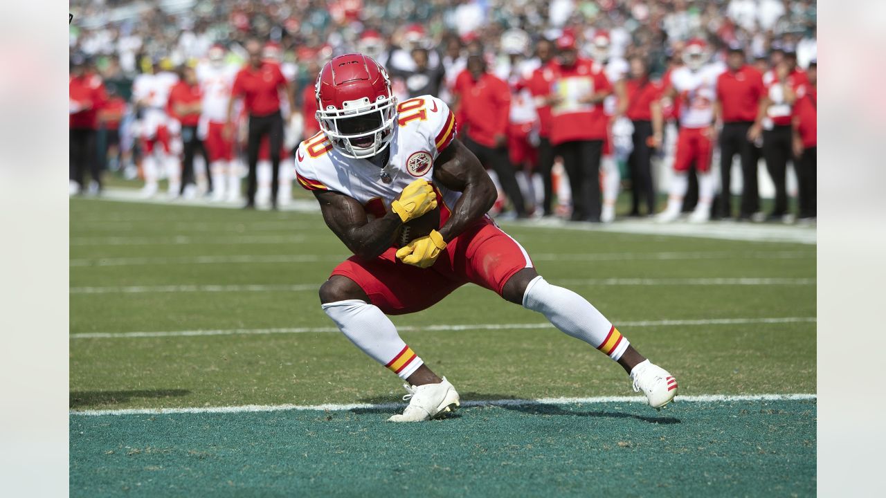 October 3, 2021: Kansas City Chiefs wide receiver Tyreek Hill (10