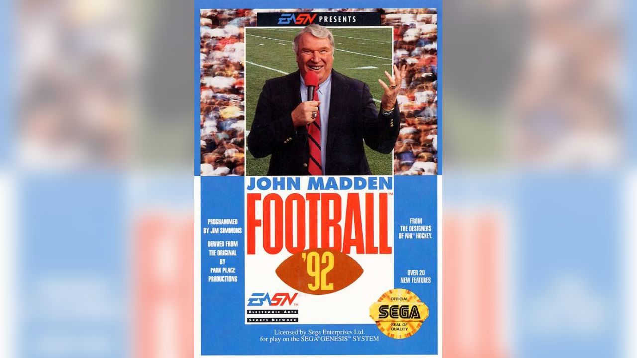 The covers of the Madden video game