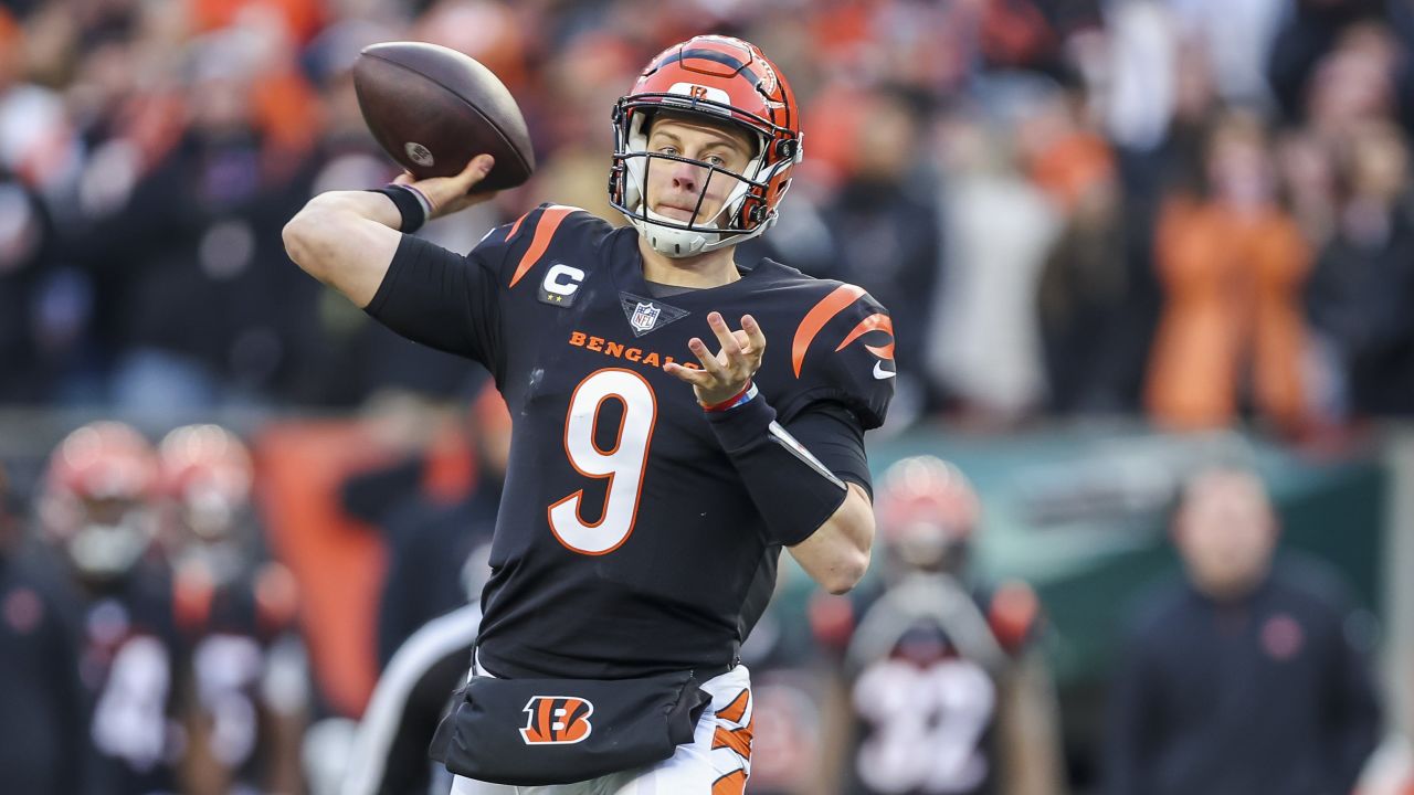 Saturday January 15, 2022: Cincinnati Bengals quarterback Joe