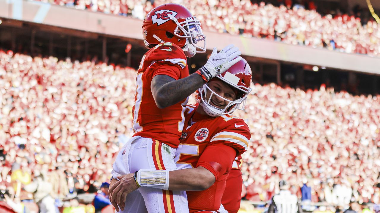 KANSAS CITY, MO - JANUARY 30: Kansas City Chiefs wide receiver