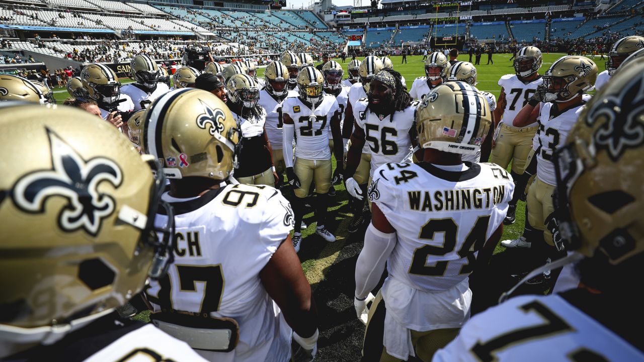 WATCH: Demario Davis delivers his Week 2 Saints pregame speech