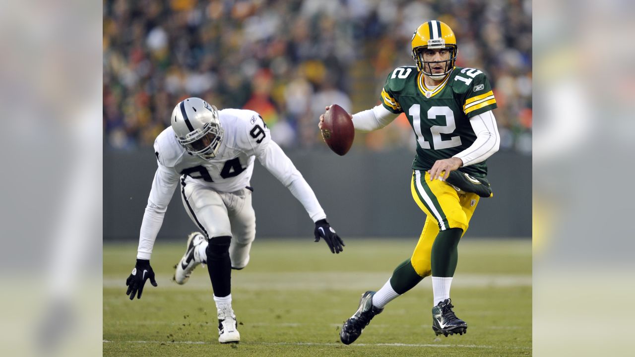 Aaron Rodgers, Green Bay Packers quarterback, is the 2011 Male