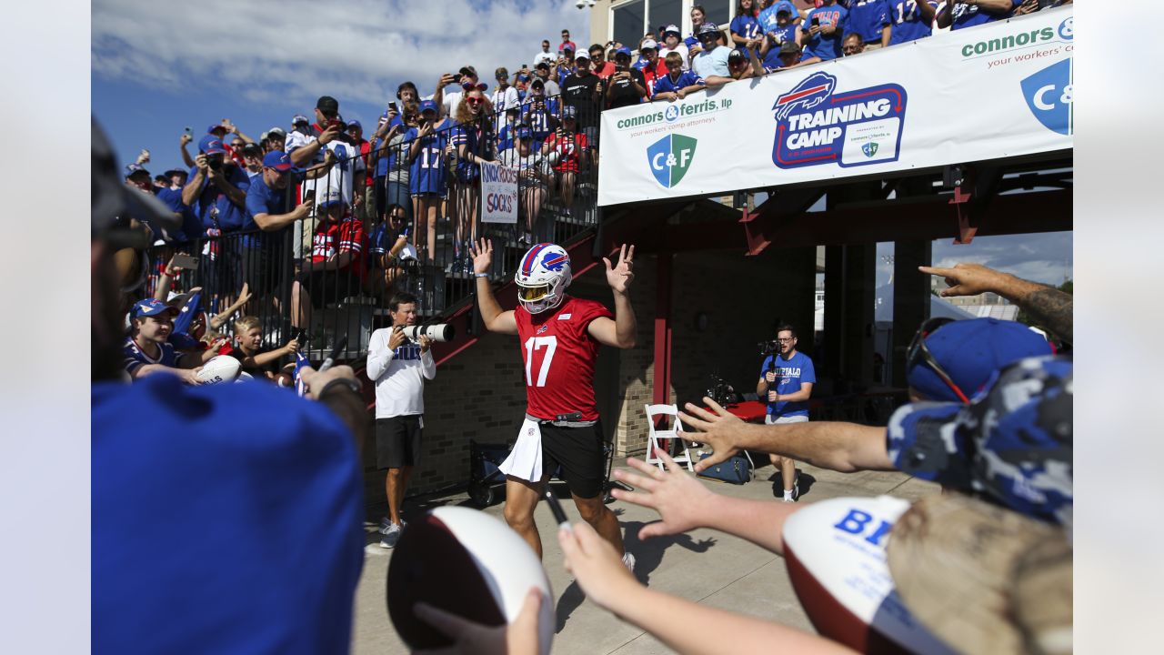 Buffalo Bills Josh Allen # 17 Champ Socks