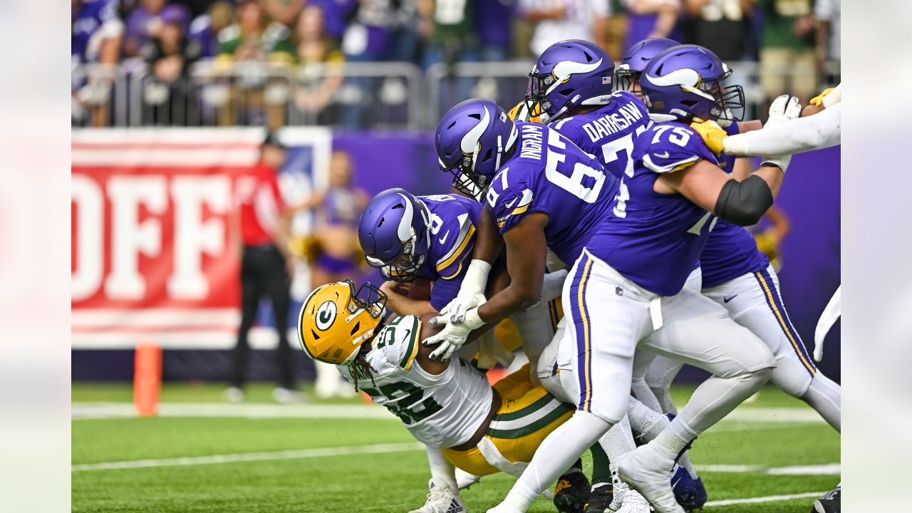 Pro football week 1: Packers at Vikings (Sept. 11, 2022)