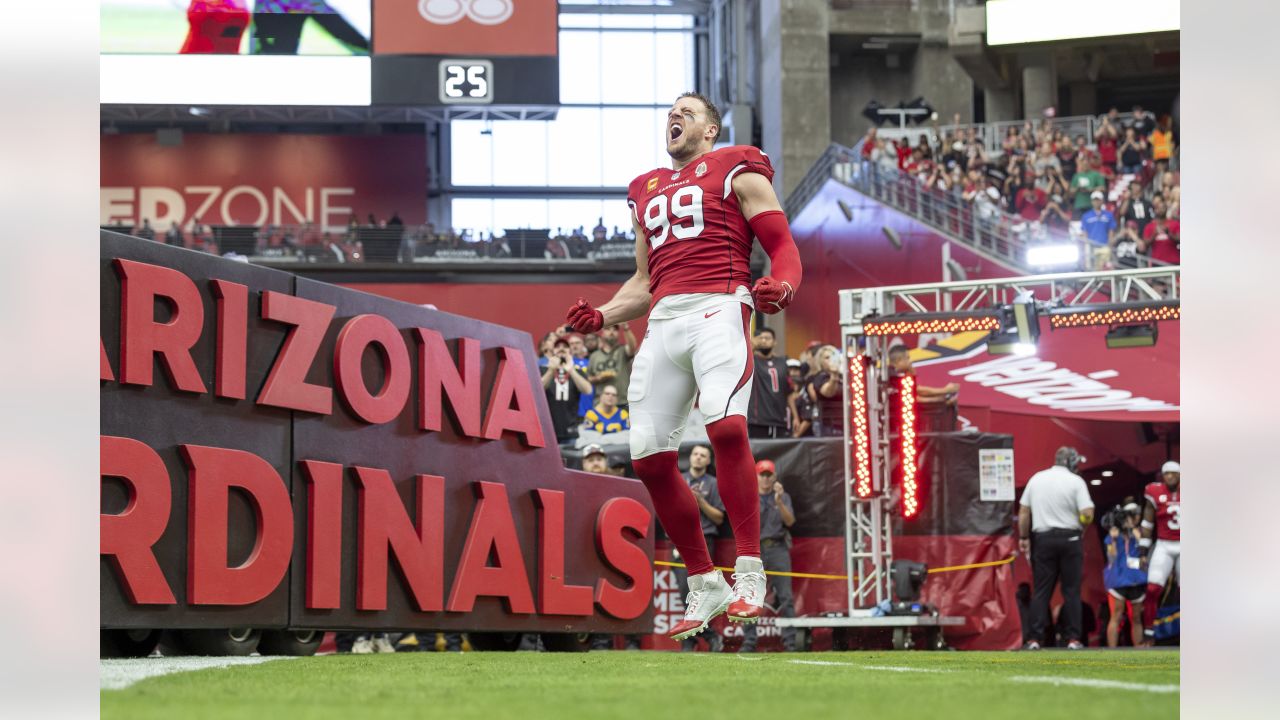 PHOENIX, AZ - SEPTEMBER 25: Arizona Cardinals defensive end J.J.