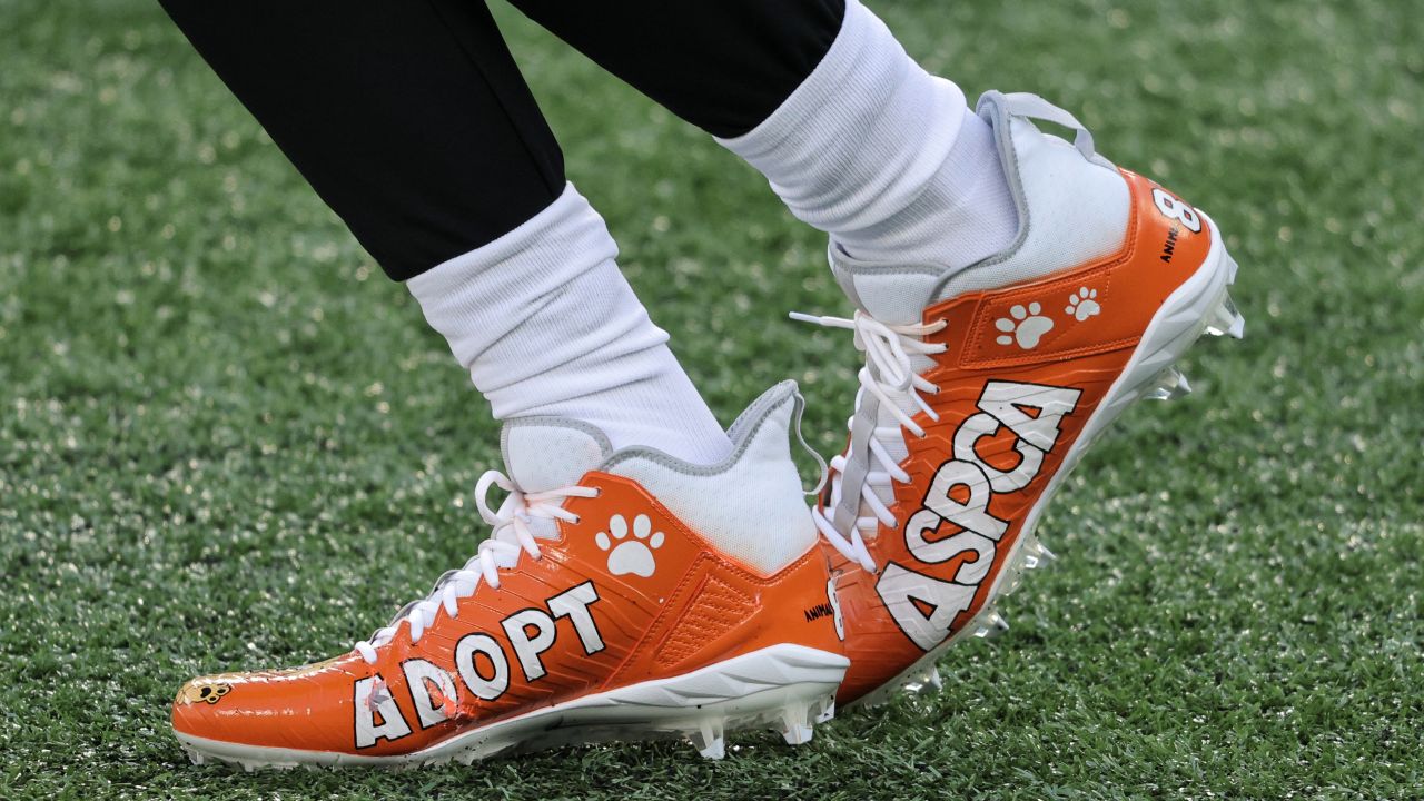 Custom Painted Football Cleats from My Cause My Cleats 2020 – B