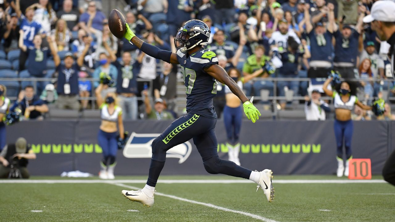 Seattle Seahawks safety Marquise Blair (27) during an NFL football