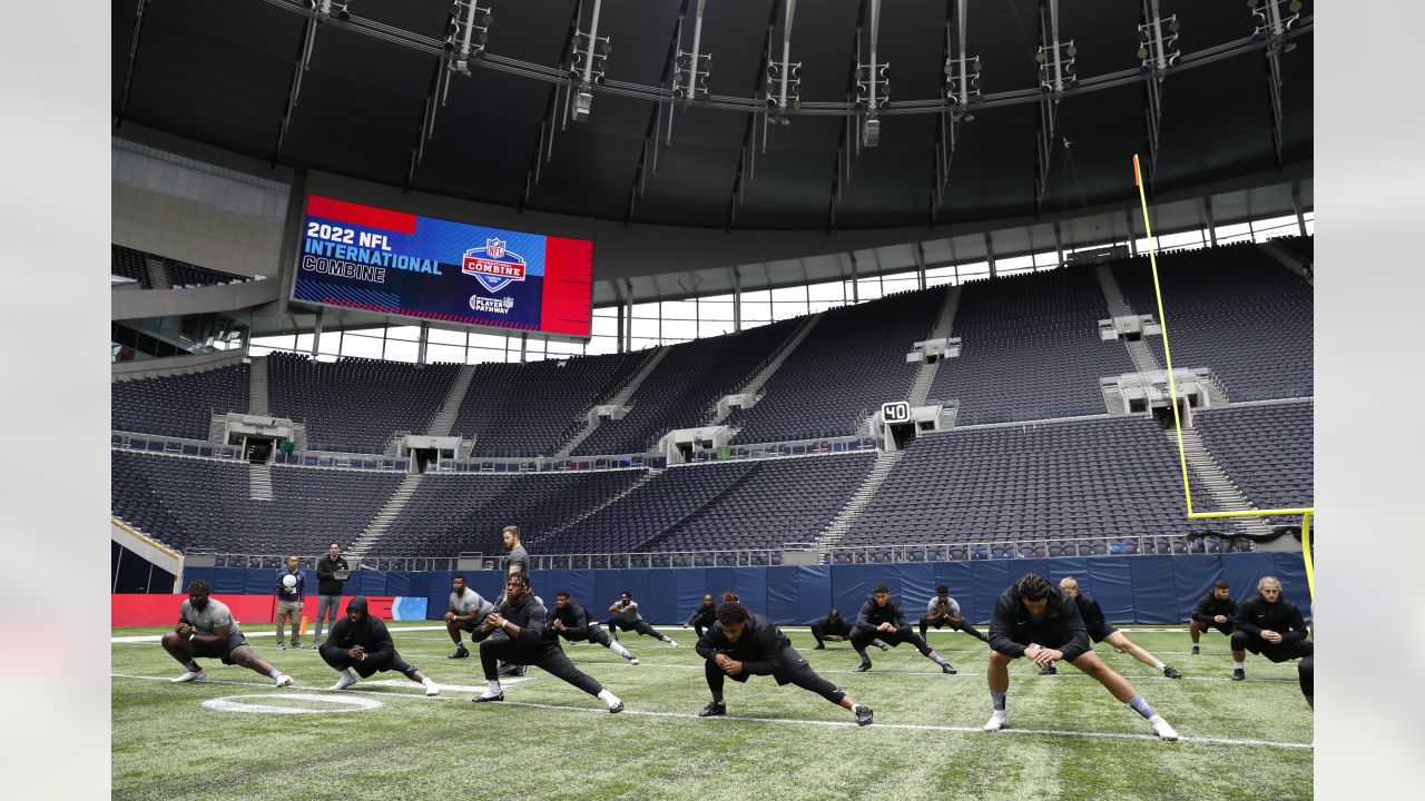 London hosts 2022 NFL International Scouting Combine