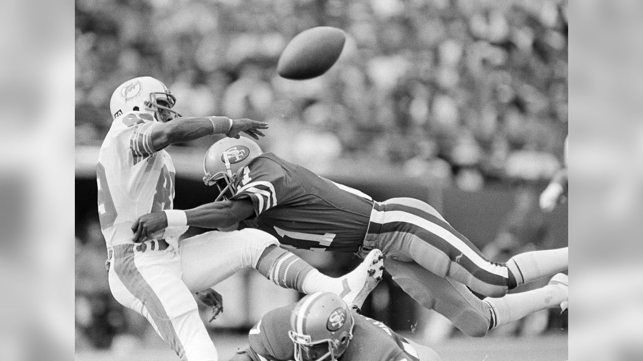 They don't make cover corners who are better than Wright. He picked off passes in the 49ers' first two Super Bowl wins (Super Bowls XVI and XIX) and in the 1983 NFC Championship Game, and he also made the game-saving tackle in the 1981 NFC title tilt. At 6-foot-1, he could play today.