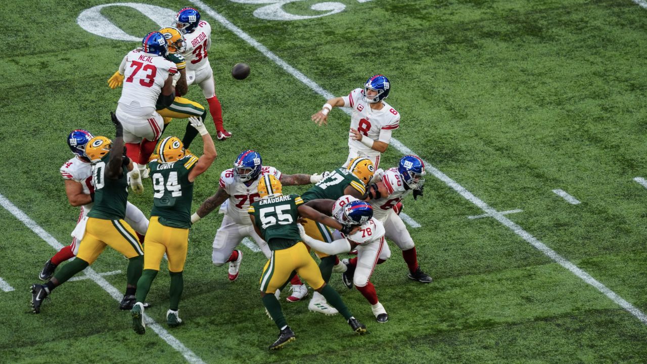 NFL: New York Giants and Green Bay Packers meet in London