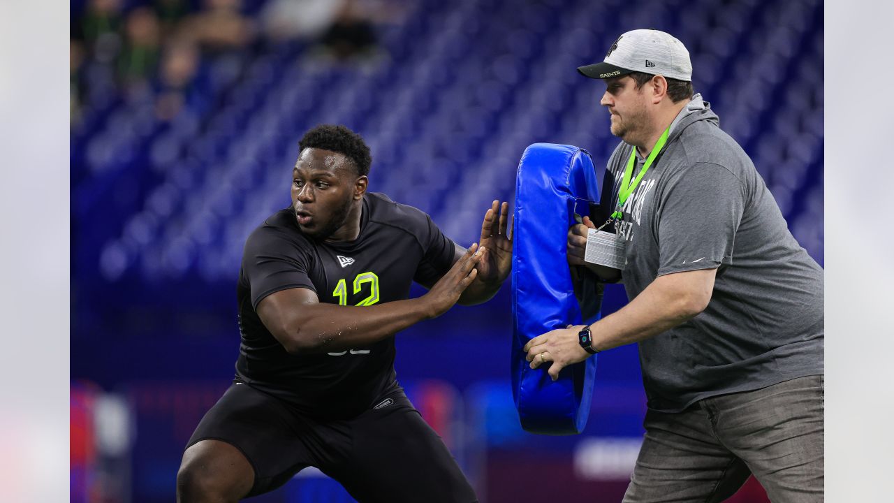 Ickey Ekwonu lights up the NFL Combine stage - Big Blue View