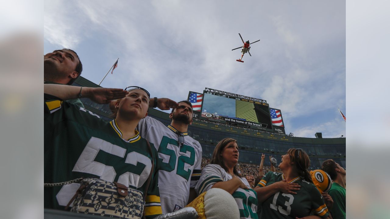 Military flyover, extra giveaways highlight Packers last game of the season