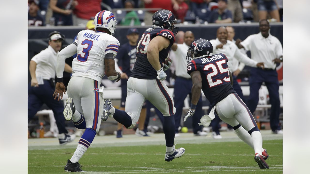 Houston, TX, USA. 23rd Sep, 2018. The New York Giants celebrate after an  interception during the fourth quarter of the NFL football game between the Houston  Texans and the New York Giants