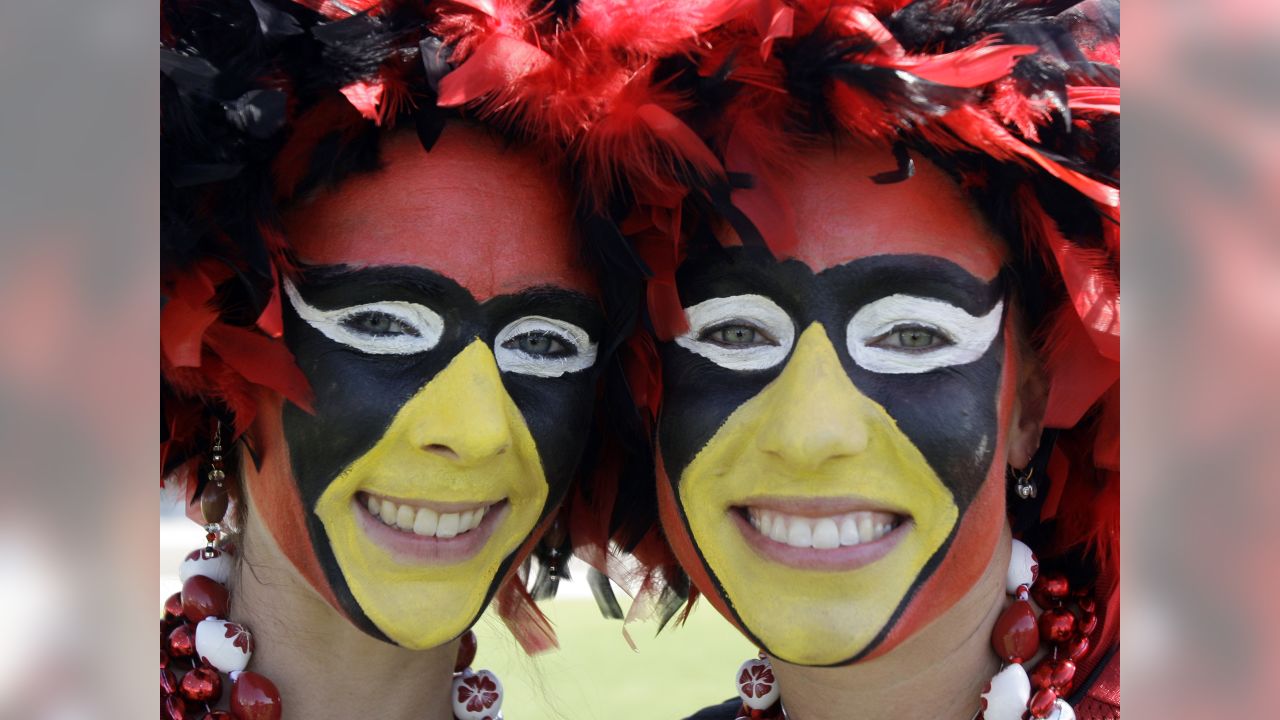 Inside the weirdest NFL fan outfits from Week 1 as Raiders don full armor  and Rams wear famous melon heads