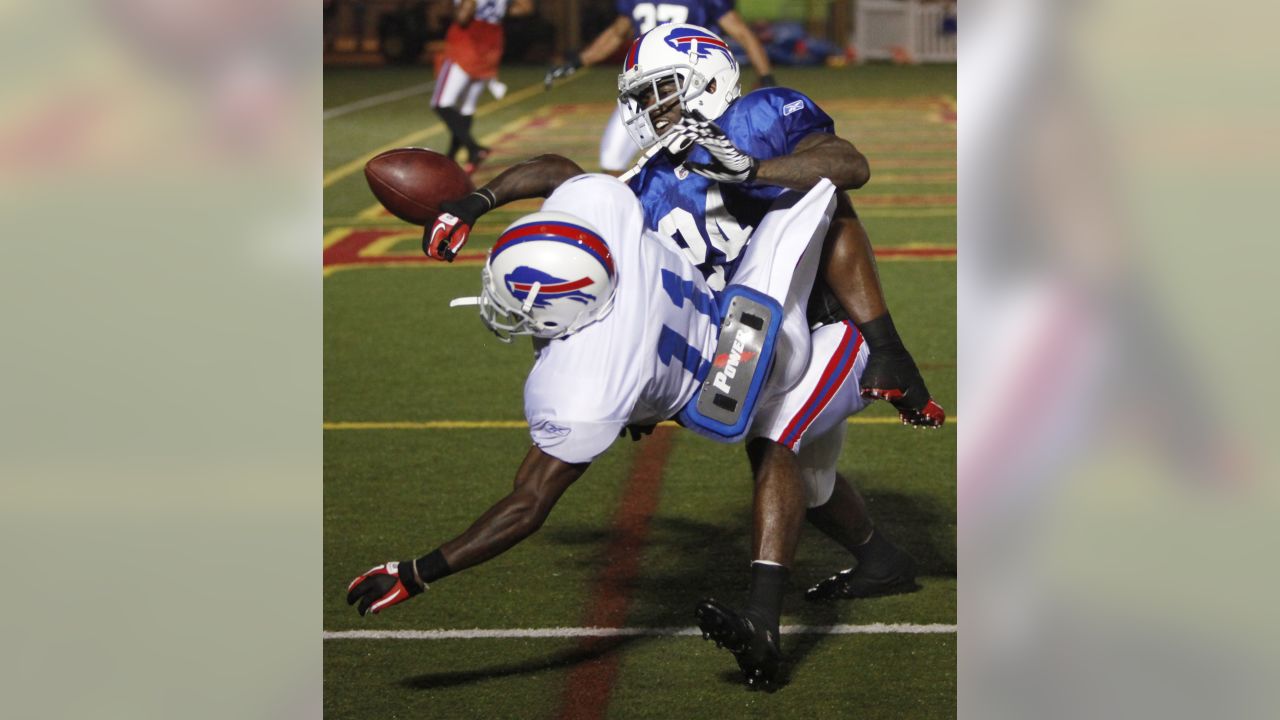 Buffalo Bills' Stevie Johnson during an NFL football training camp