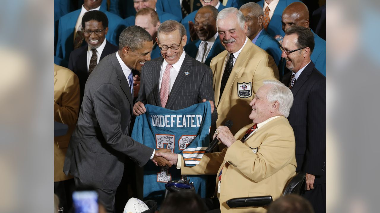 President Obama Honors 1972 Super Bowl Champion Miami Dolphins 