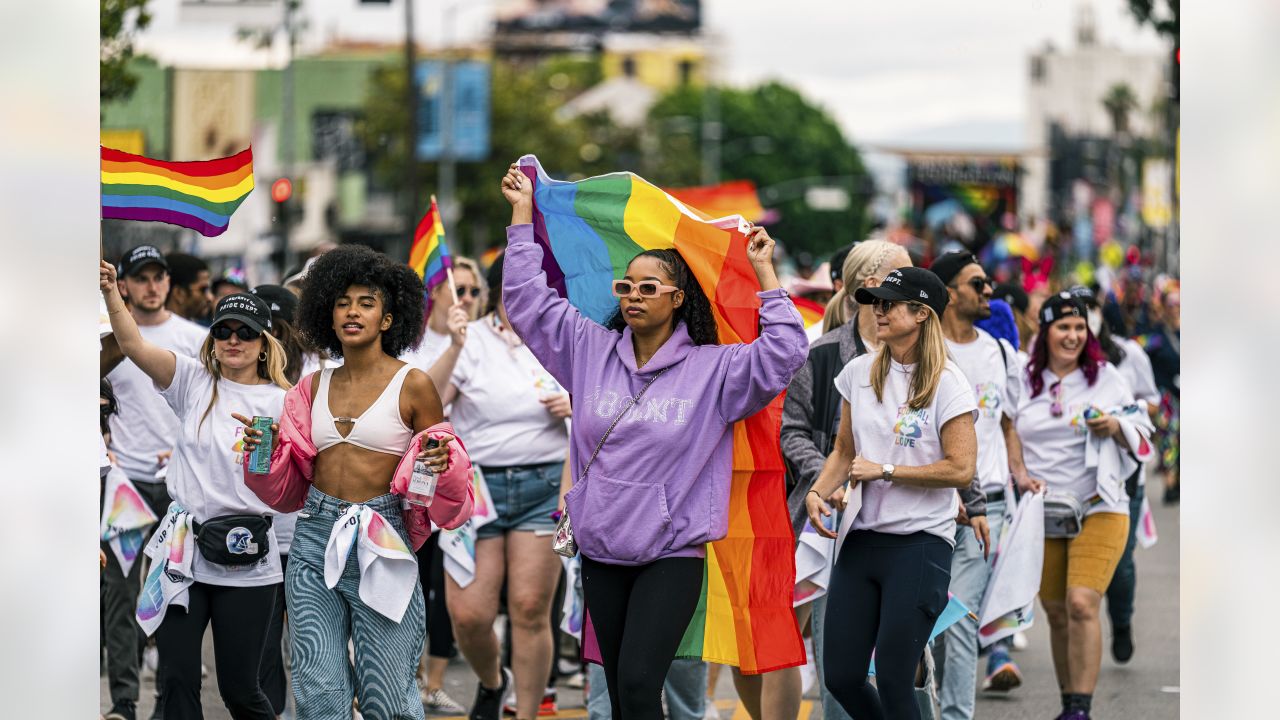 2023 NFL L.A. Pride parade