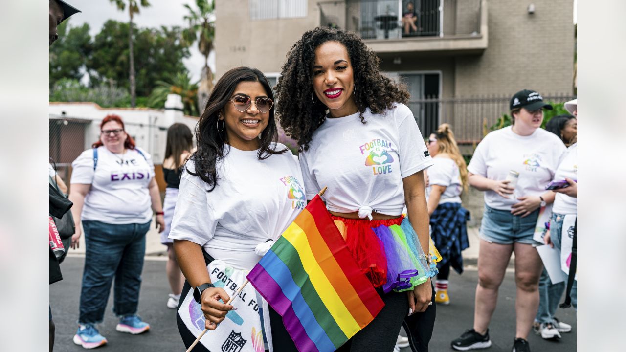 2023 NFL L.A. Pride parade